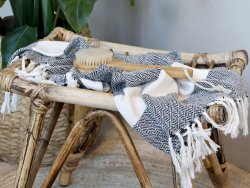 Hamamhandduk med mönster Éternel