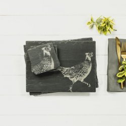 Bords- och glasunderlägg Fasan