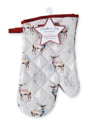 Kökshandske 2-pack Christmas Stag