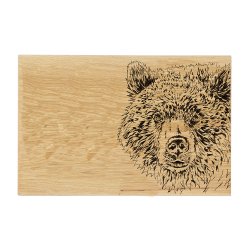 Serveringsbräda ek 30 cm Björn