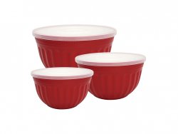 Skålset Alice röd