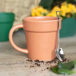 Mugg blomkruka med sked