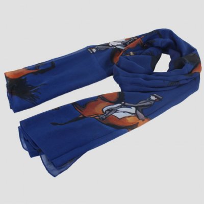 Zoom bild av Scarf Dressyr marinblå