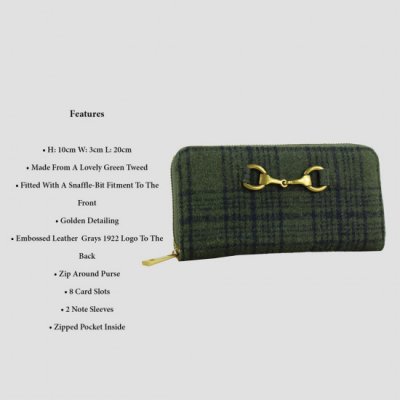 Zoom bild av Plånbok Tweed 