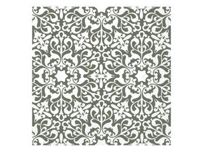 Zoom bild av Servett med mönster