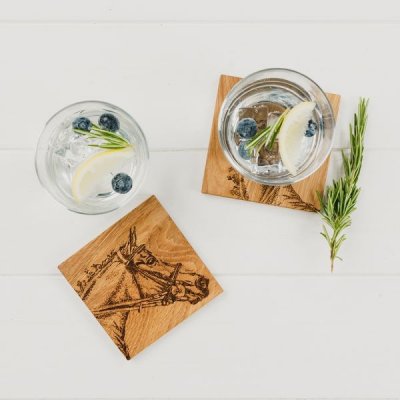 Zoom bild av Ekunderlägg 2 st Häst 