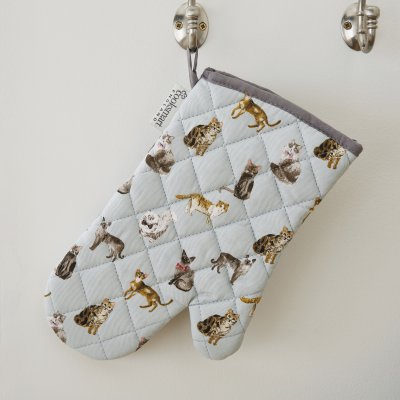 Zoom bild av Kökshandske Curious Cats