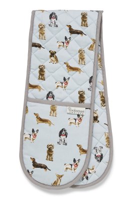 Zoom bild av Dubbel ugnshandske Curious Dogs