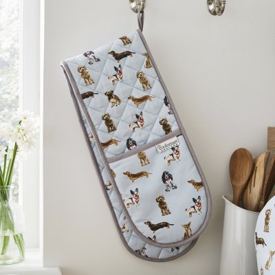 Zoom bild av Dubbel ugnshandske Curious Dogs