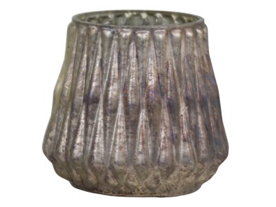 Zoom bild av Ljusstake med diamantmönster