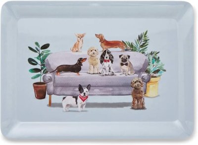 Zoom bild av Bricka Curious Dogs