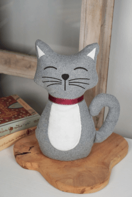 Zoom bild av Dörrstopp Katt