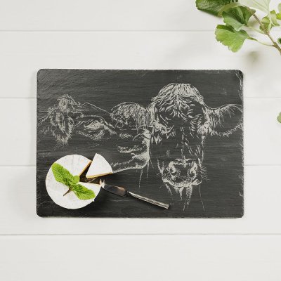 Zoom bild av Ostbricka skiffer Kissing Cows