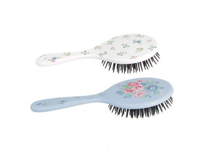 Zoom bild av Hårborste rund Ailis ljusblå set om 2