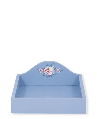 Zoom bild av Servettbricka Laura dammblå