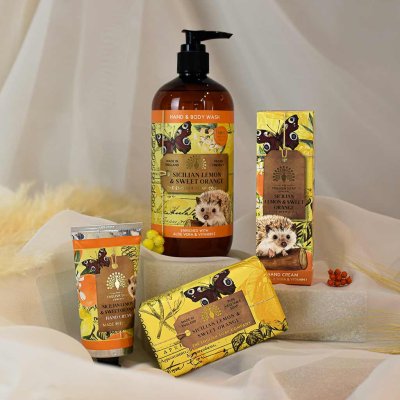 Zoom bild av Sicilian Lemon and Sweet Orange Soap 200g