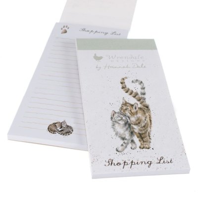 Zoom bild av Shoppinglista magnetisk "Feline Good"