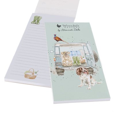 Zoom bild av Shoppinglista magnetisk "Paws for a Picnic"