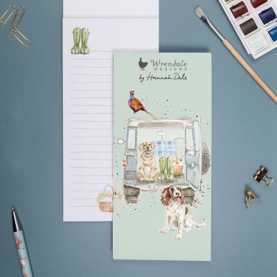 Zoom bild av Shoppinglista magnetisk "Paws for a Picnic"