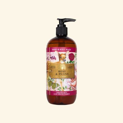 Zoom bild av Rose and Peony Hand and Body Wash